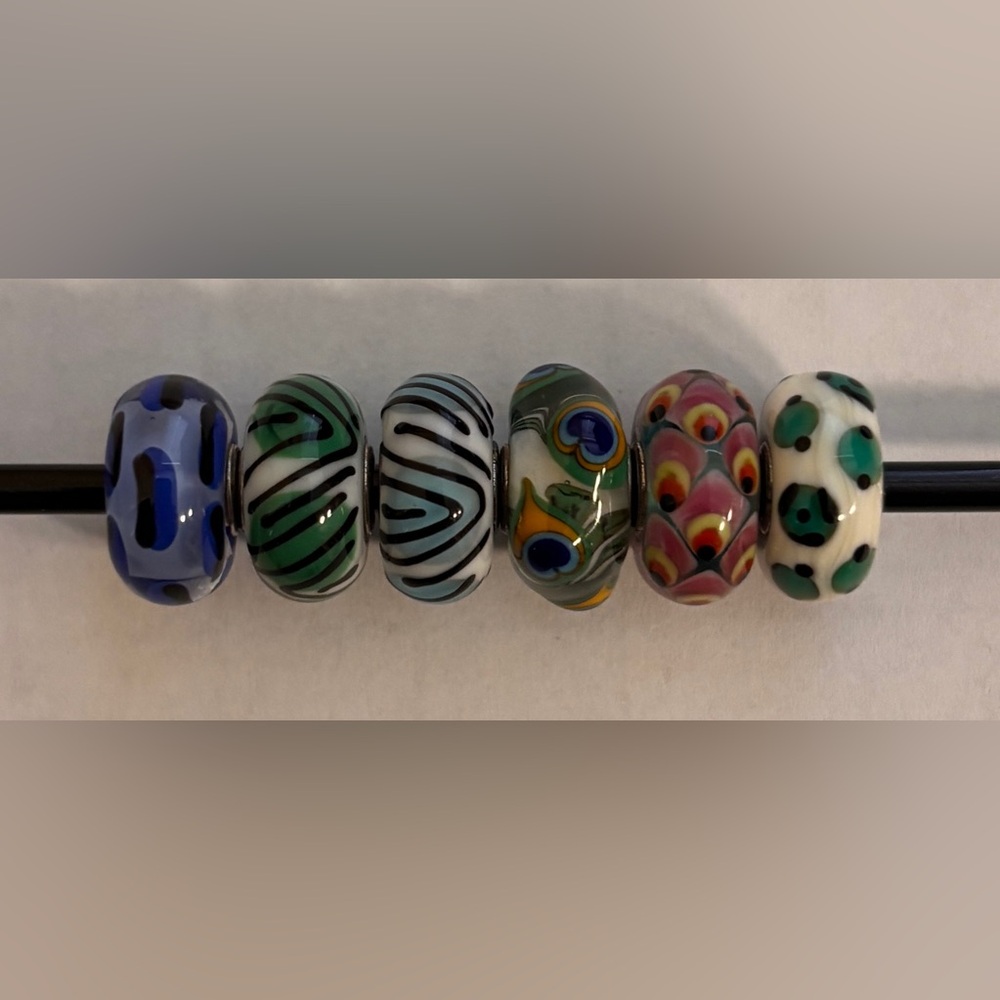 Trollbeads Enchanted Animal Kit - SOLD OUT - complete set of 6 beads